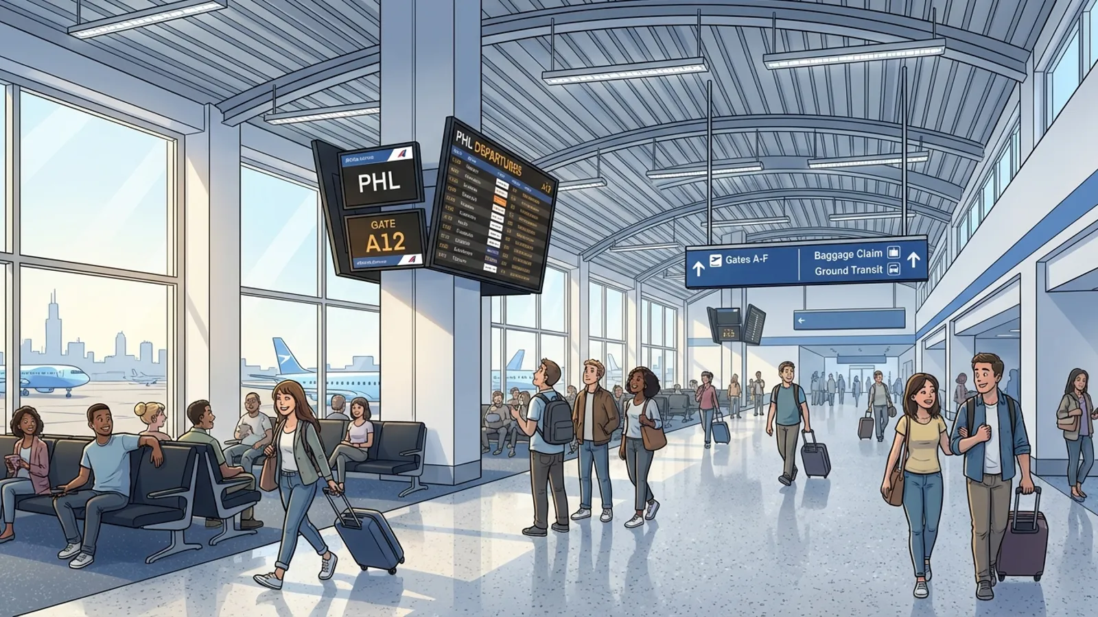 Philadelphia Airport Preps for 2026 Visitor Surge