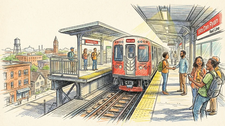 Chicago Red Line Adapts With Single-Track Solution