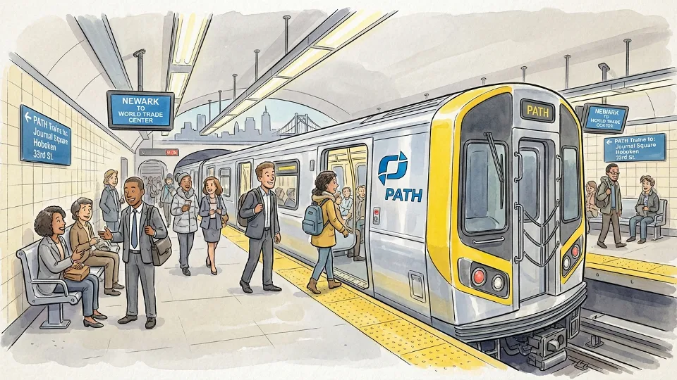 NYC PATH Adapts Platforms During Newark Upgrades