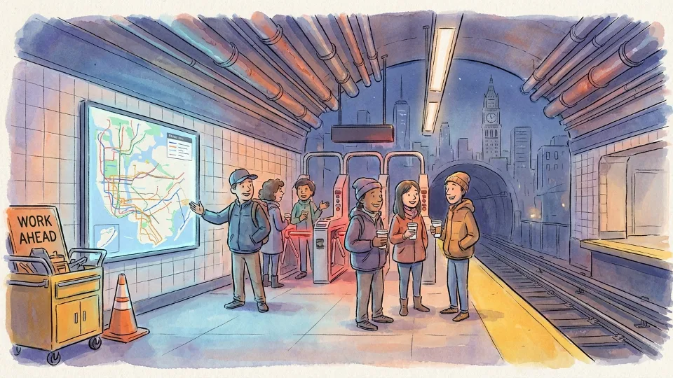 NYC Subway Upgrades Two Manhattan Stations Nightly