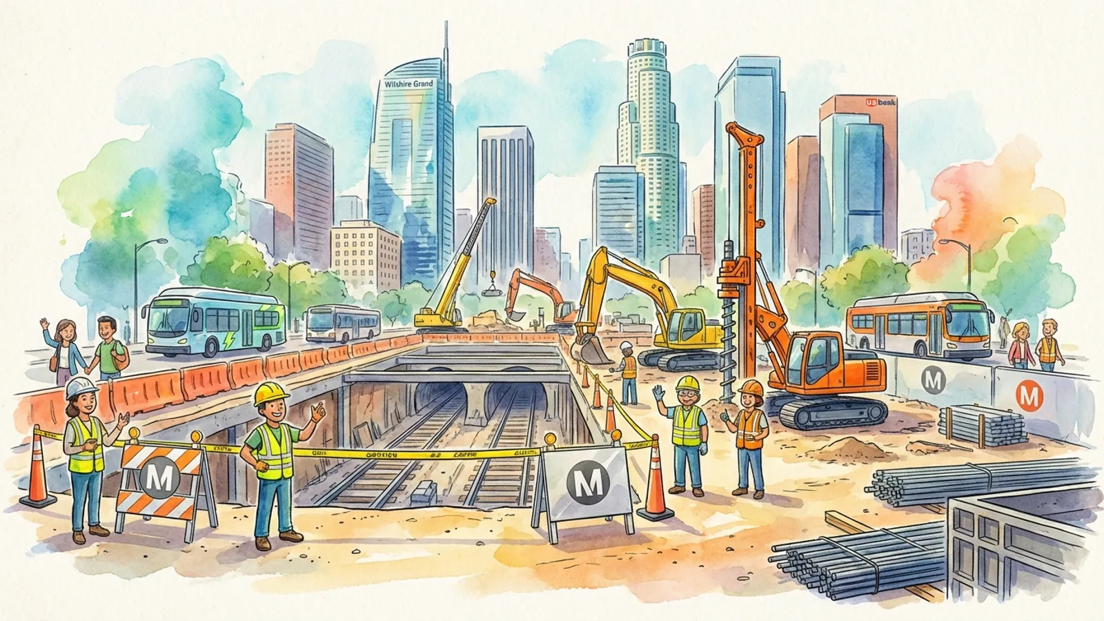 LA Metro Project Nears Finish Line at 98%