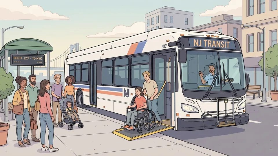 NJ TRANSIT Rolls Out Modern Buses With USB Ports