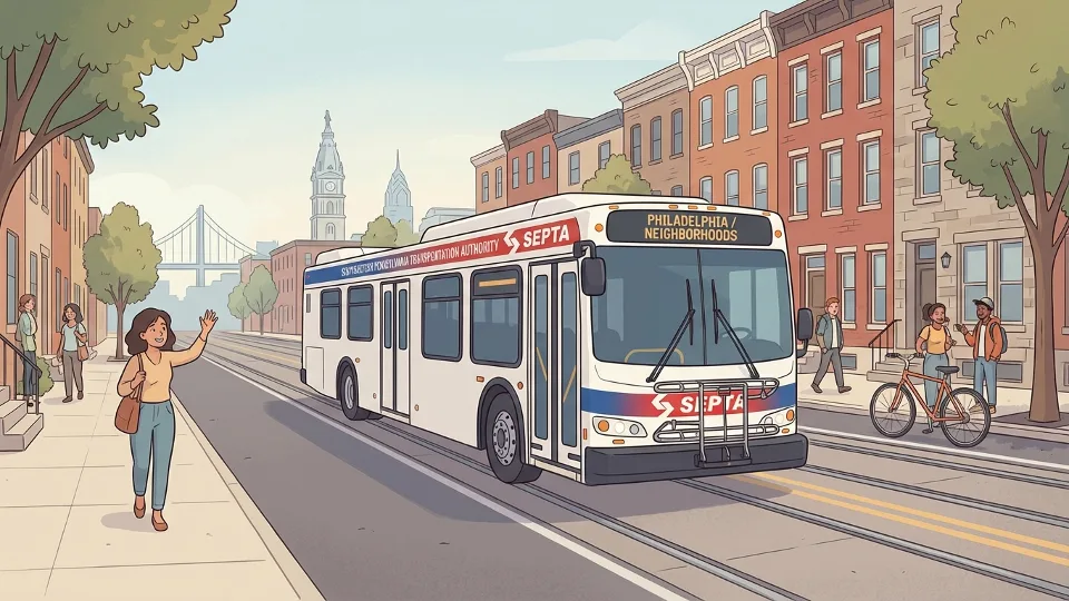 Philadelphia SEPTA Reroutes Buses for Community Festival