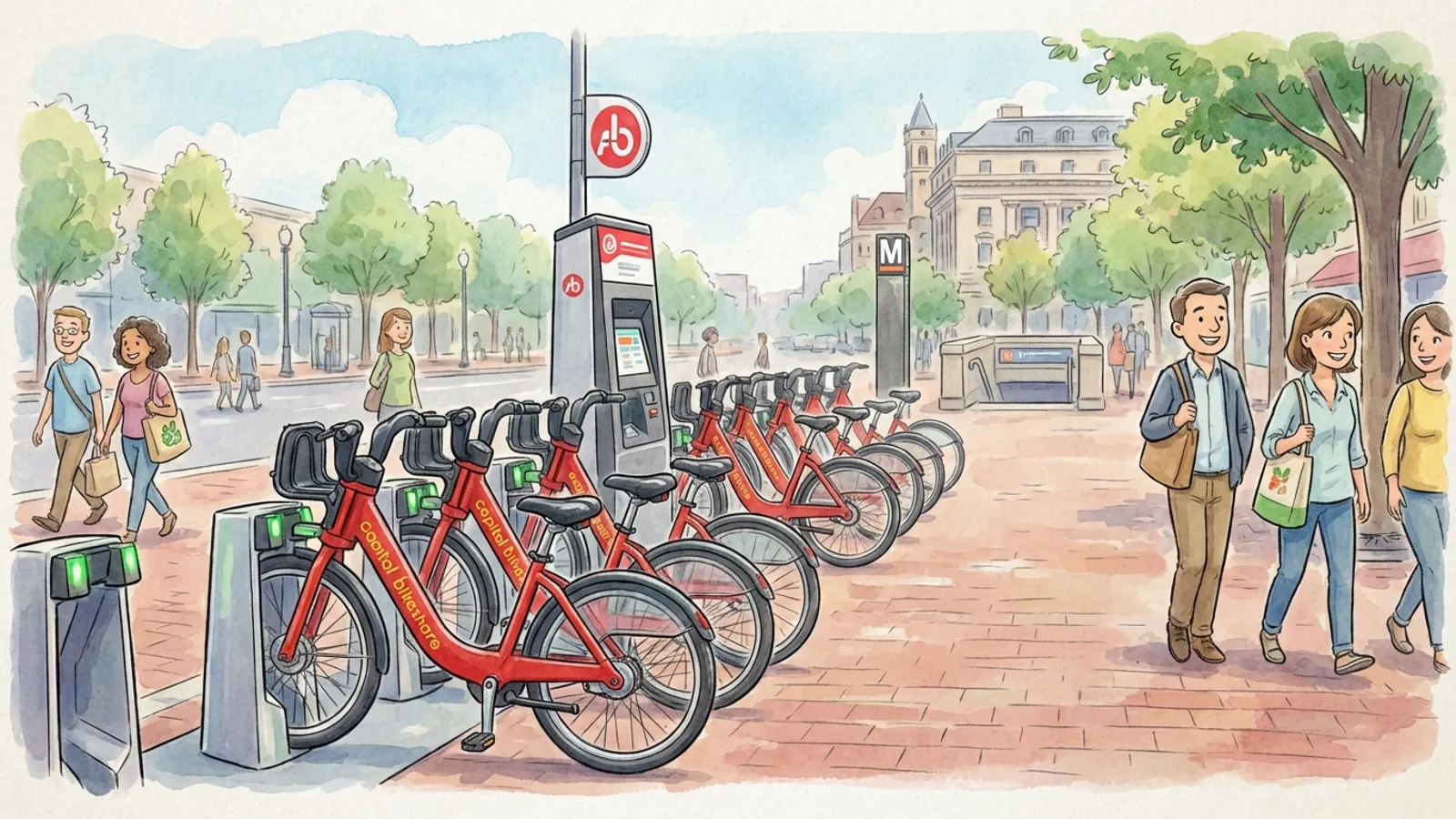Capital Bikeshare Connects DC-Maryland-Virginia