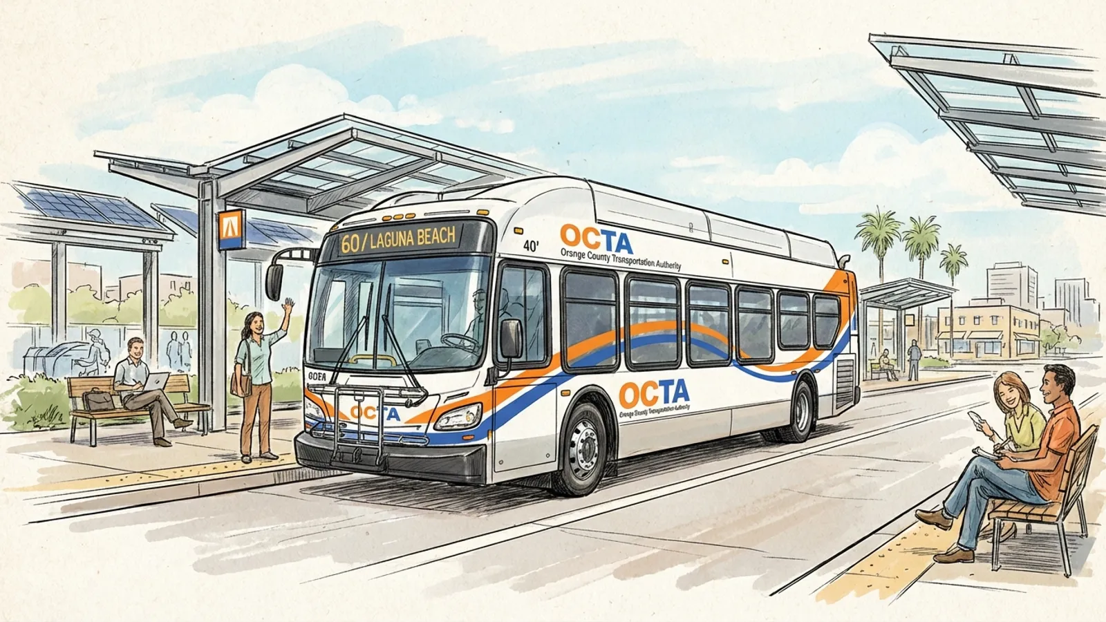 OCTA Advances Green Transit for Orange County