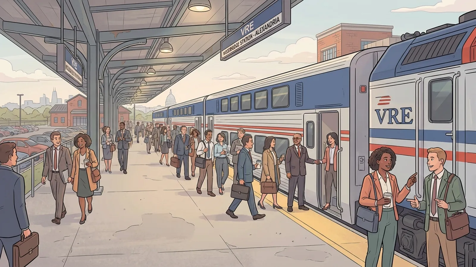 VRE Keeps DC-Maryland-Virginia Commuters Moving