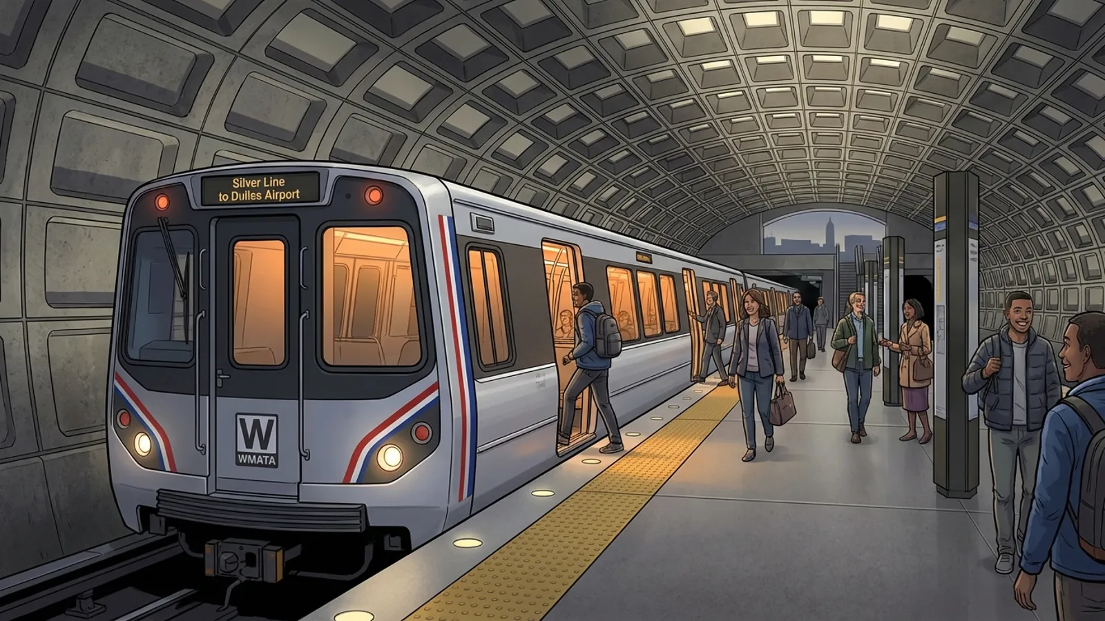 DC-Maryland-Virginia Metro Keeps Region Connected