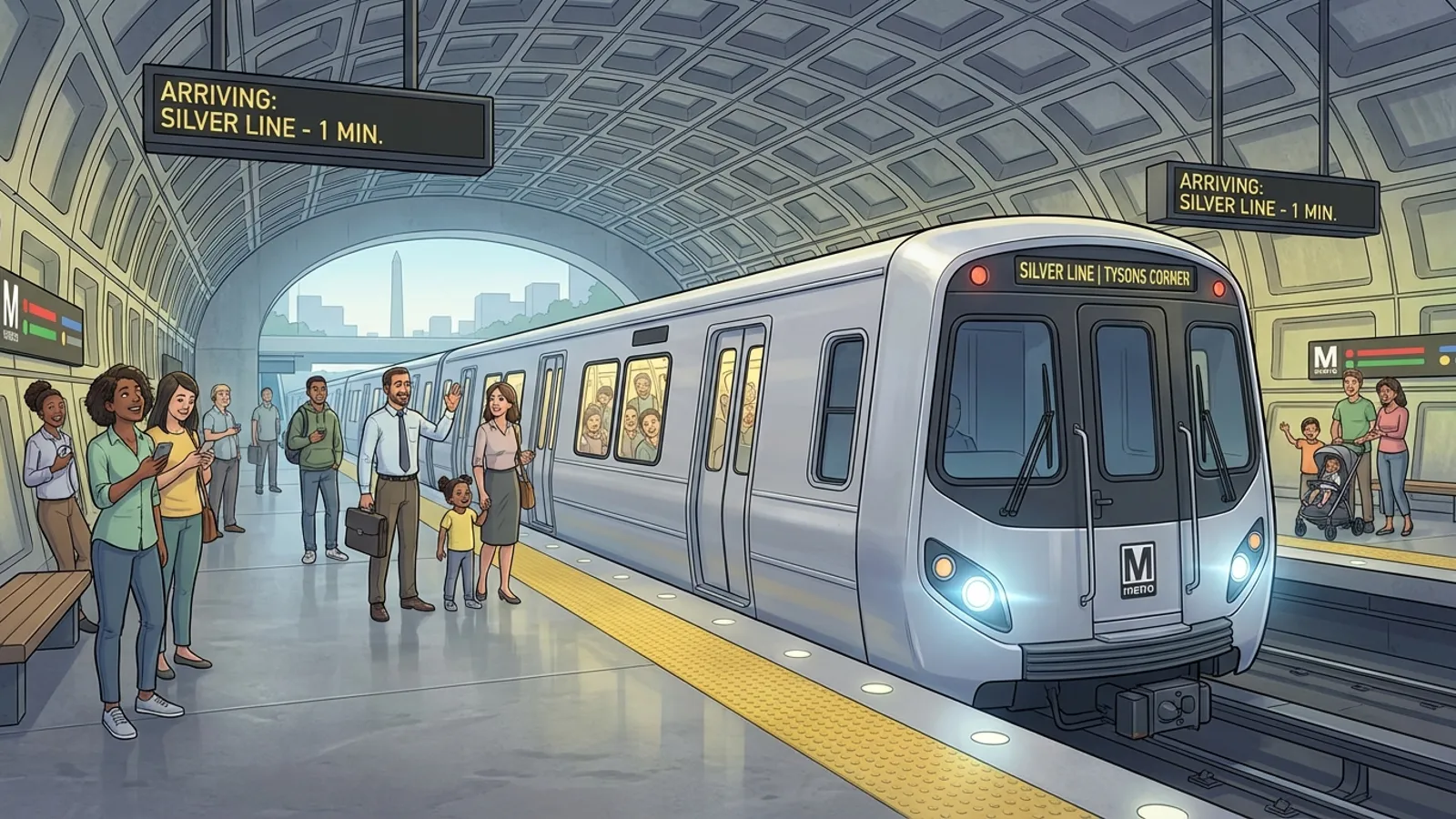 DC-Maryland-Virginia Metro Connects Riders With Direct Updates