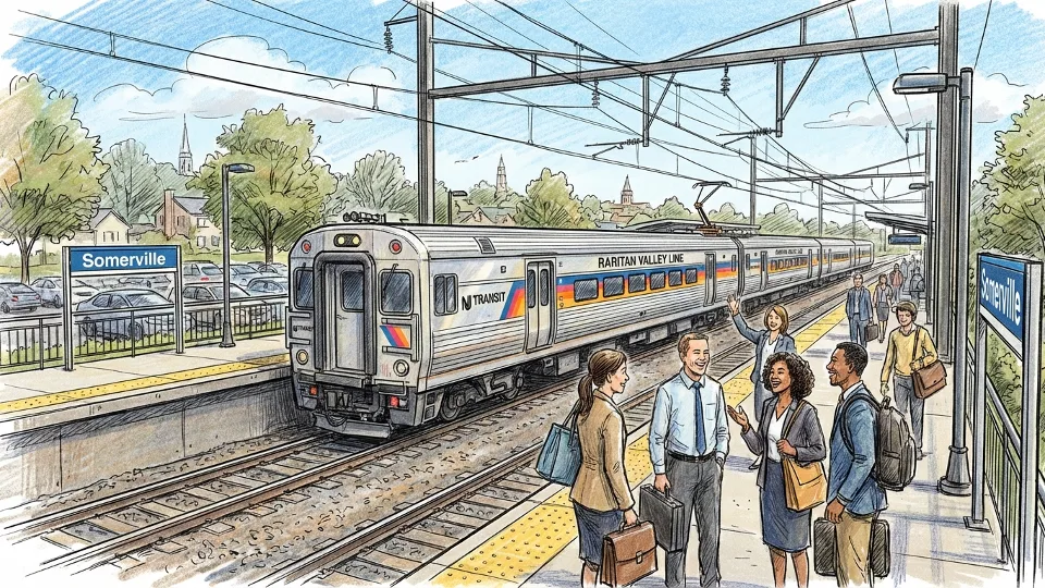 NJ Transit Adds Somerville Map to Help Riders Navigate