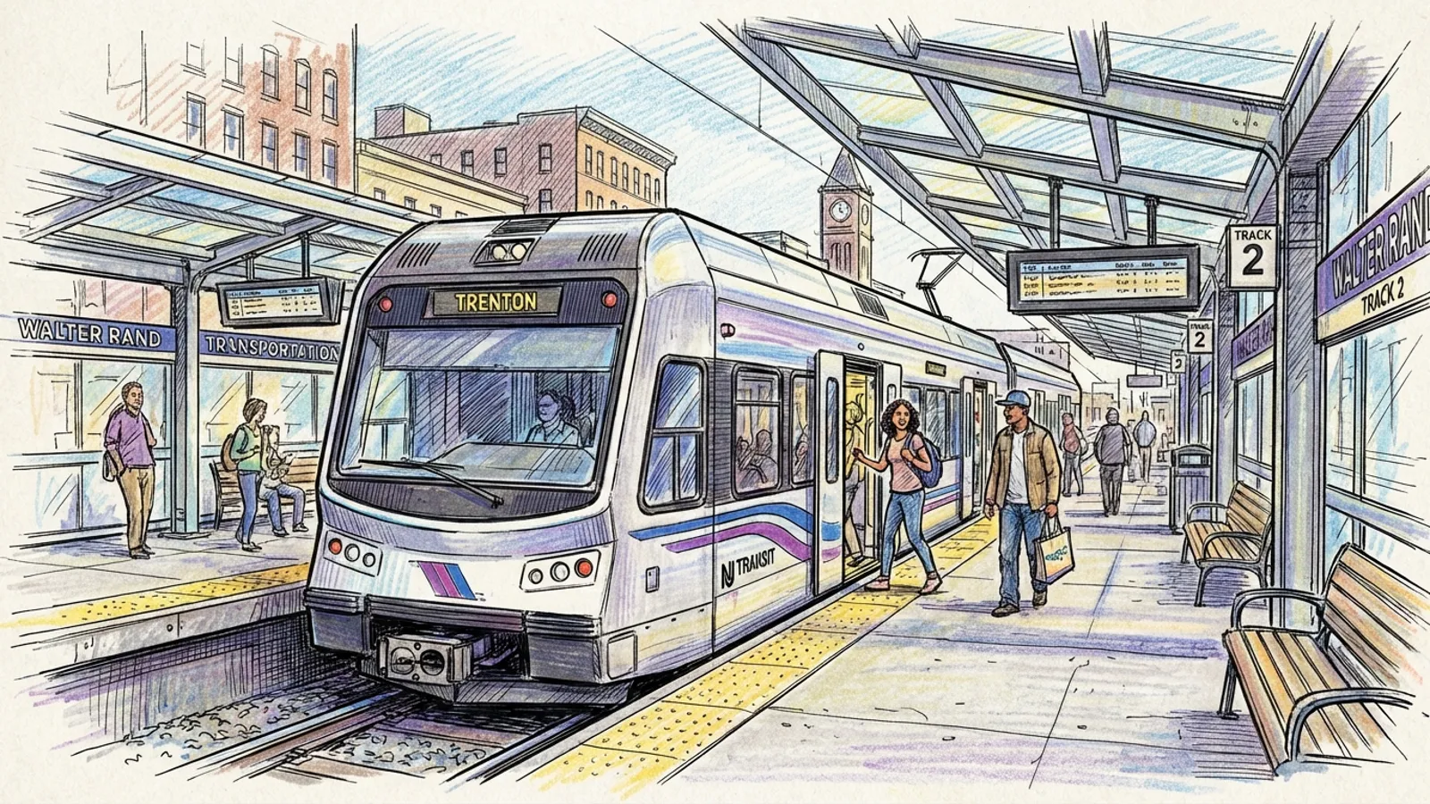 NYC-NJ Transit Updates Walter Rand Hub Directory