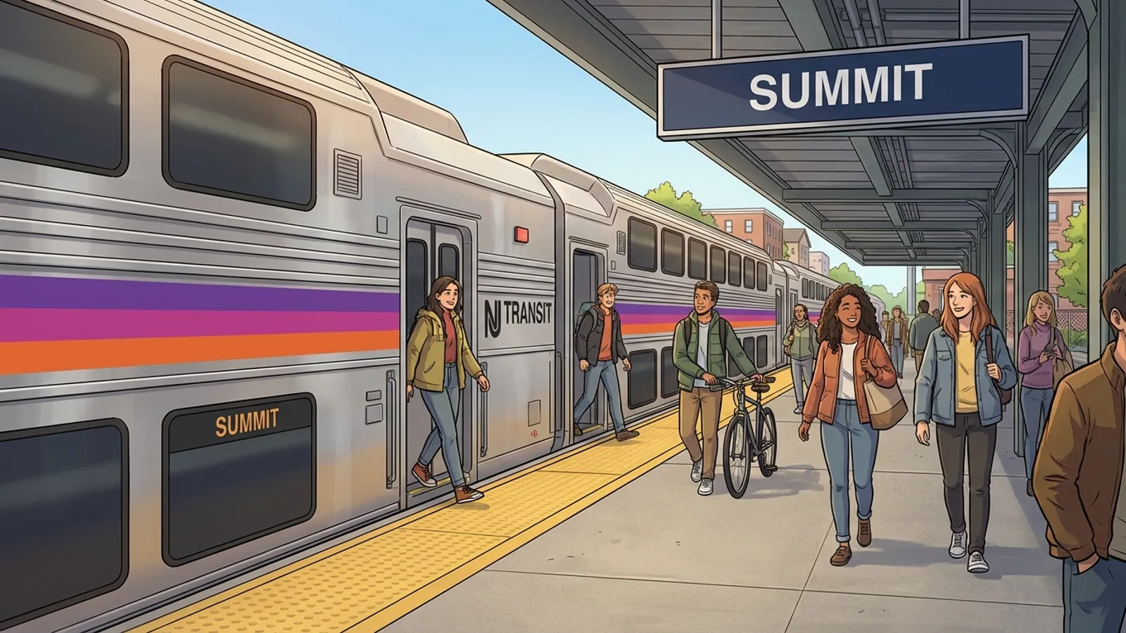 NJ TRANSIT Repairs Summit Station, Service Adapts