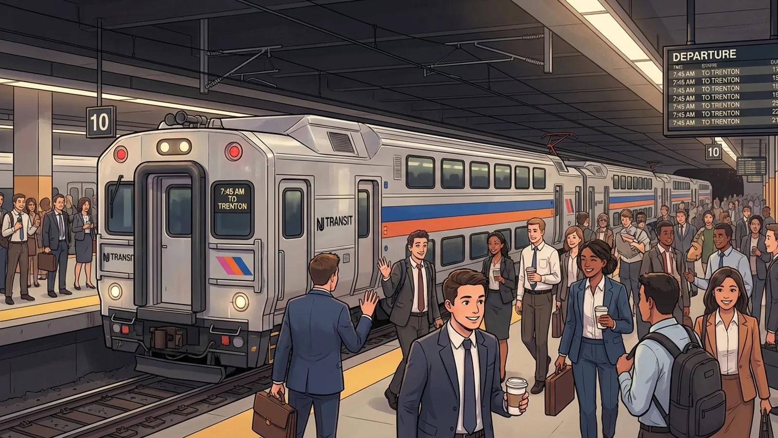 NYC Penn Station Map Helps Commuters Navigate Smarter