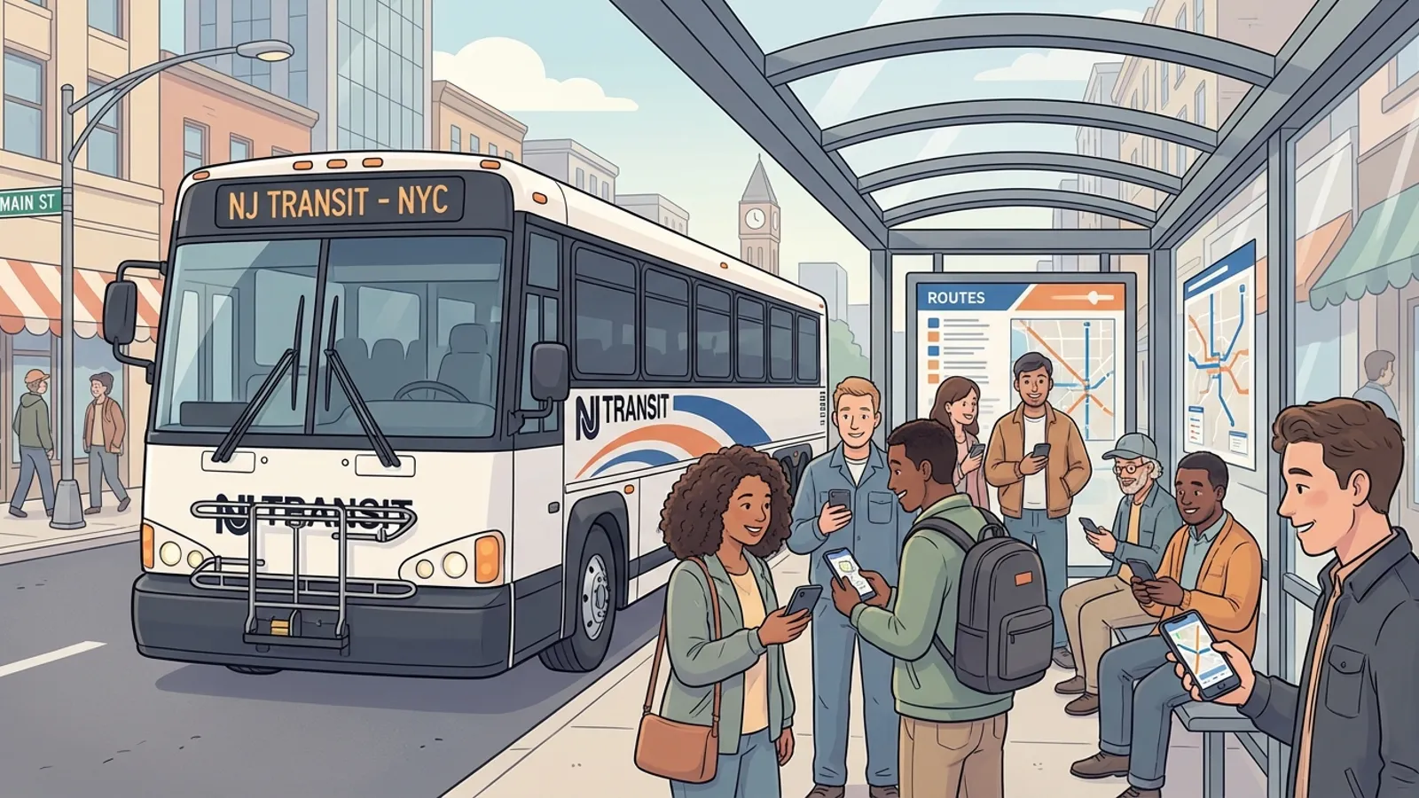 NYC-NJ Transit Goes Low-Tech to Reach More Riders