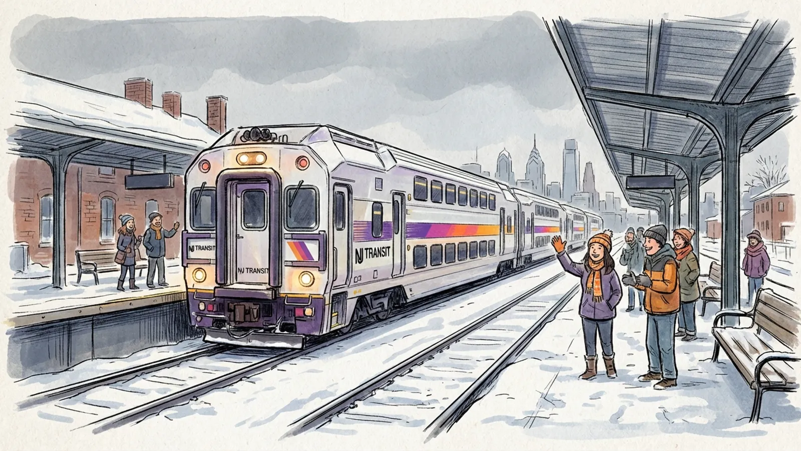 NJ TRANSIT Preps Winter Gear to Keep NYC Moving