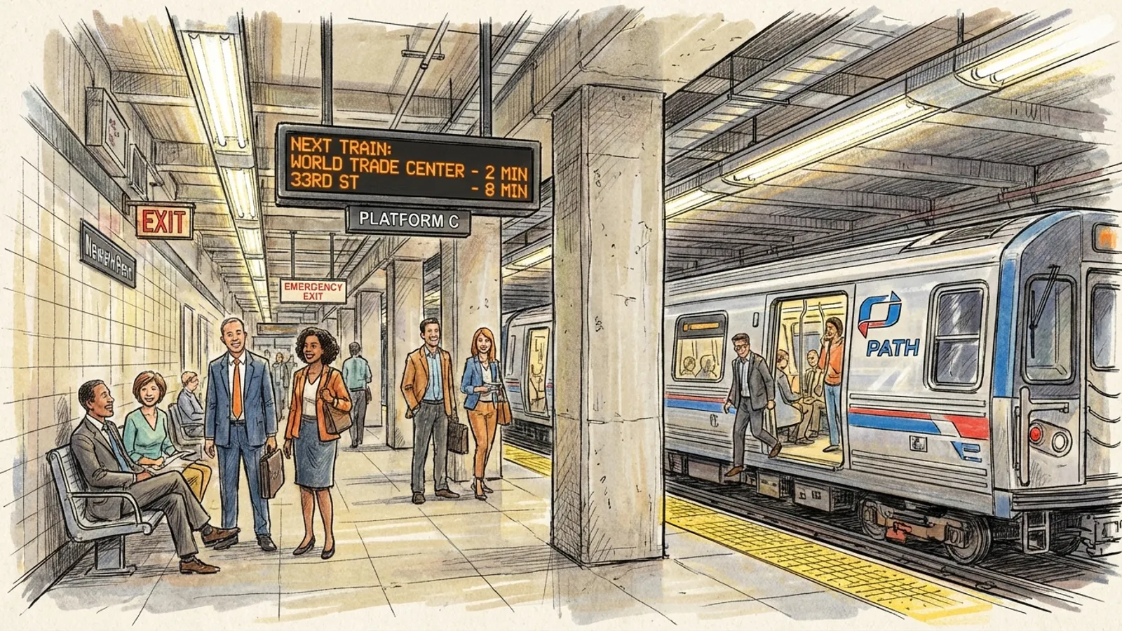 NYC Trains Adapt Platforms for Infrastructure Progress