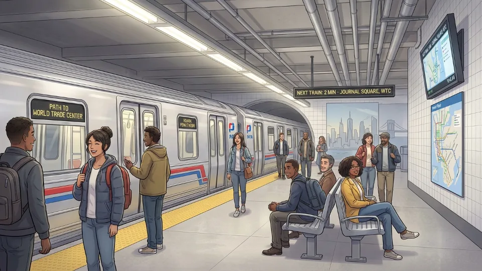 NYC PATH Adapts Newark Platforms for Infrastructure Work