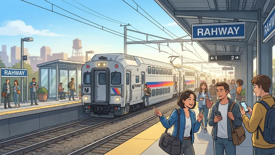 NJ Transit Adds Rahway Station Map for Easier Navigation