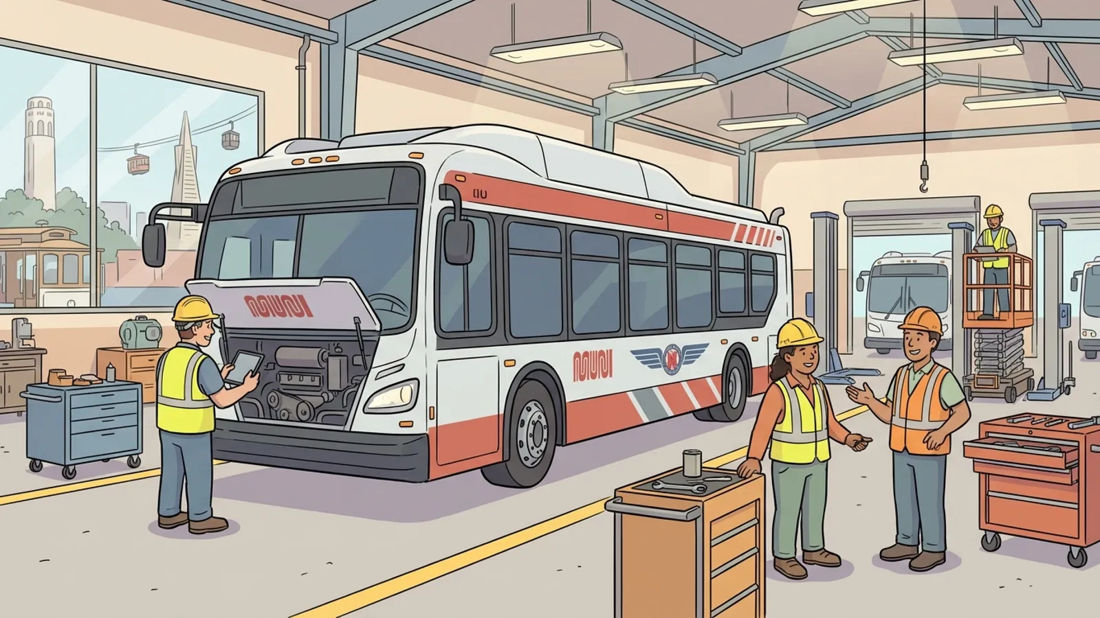 SF Muni Modernizes Century-Old Yard for Future