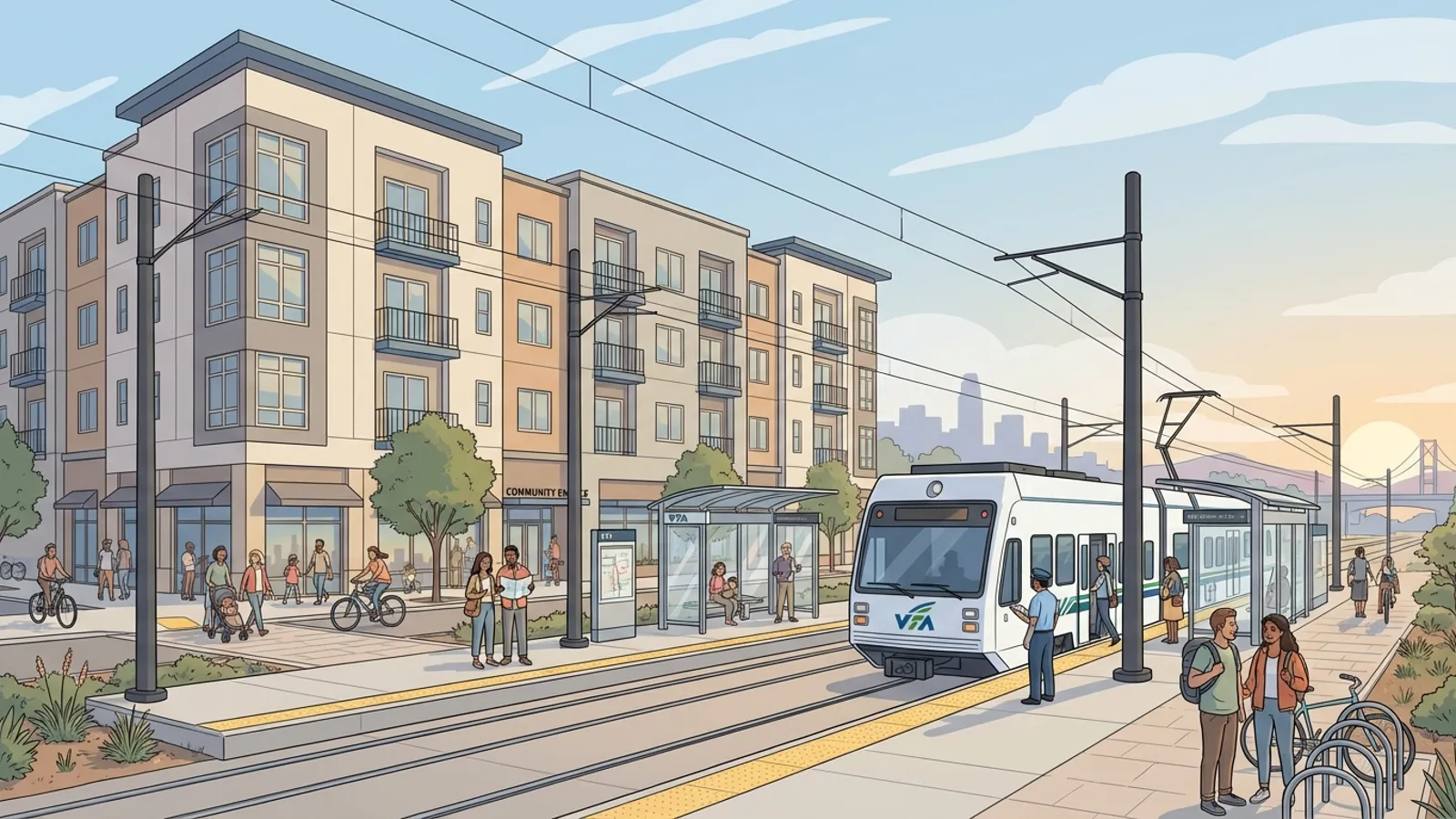 SF Bay Area Opens 115 Affordable Homes at Transit Hub