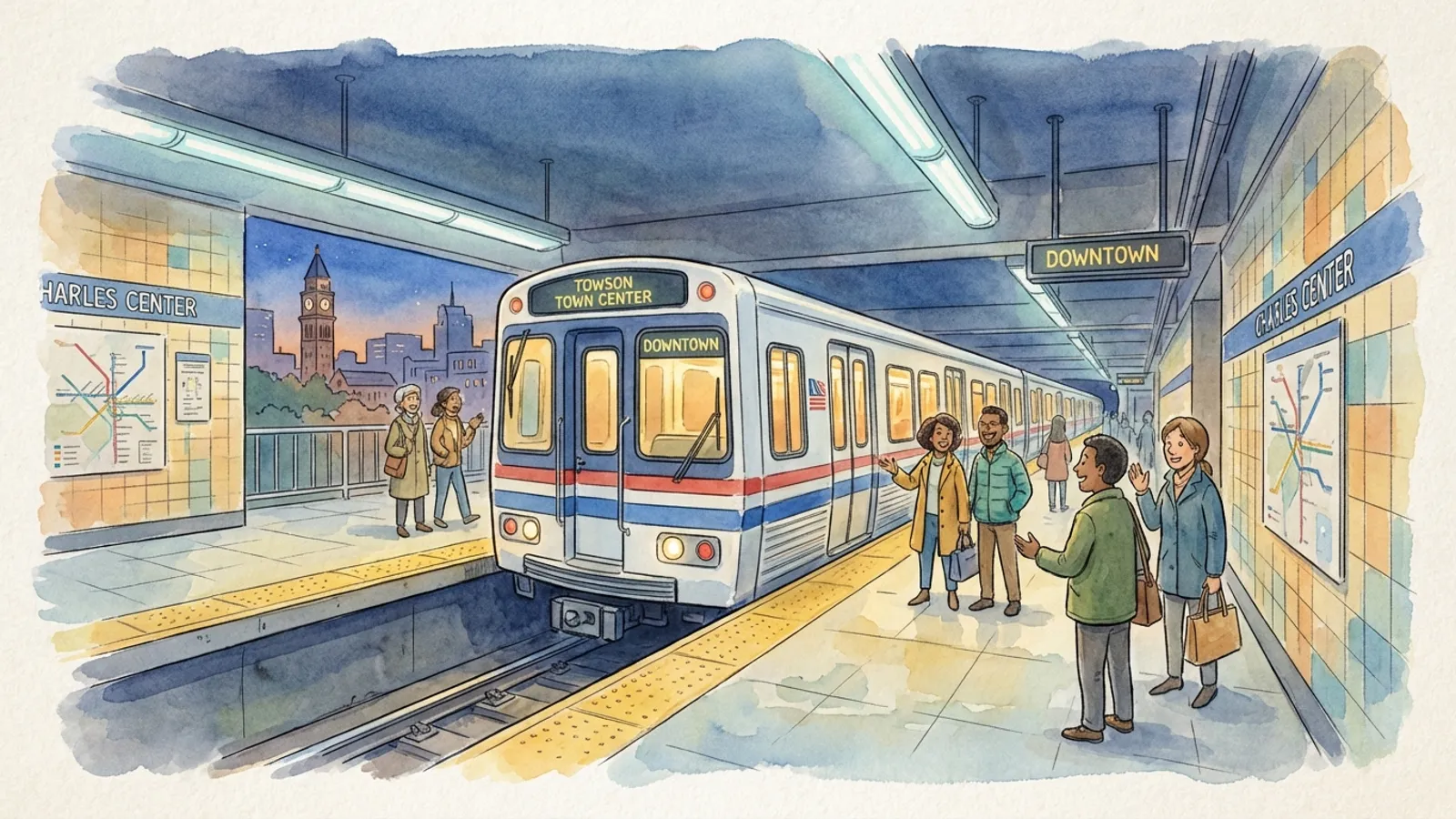 Baltimore Metro Extends Late Service Through October