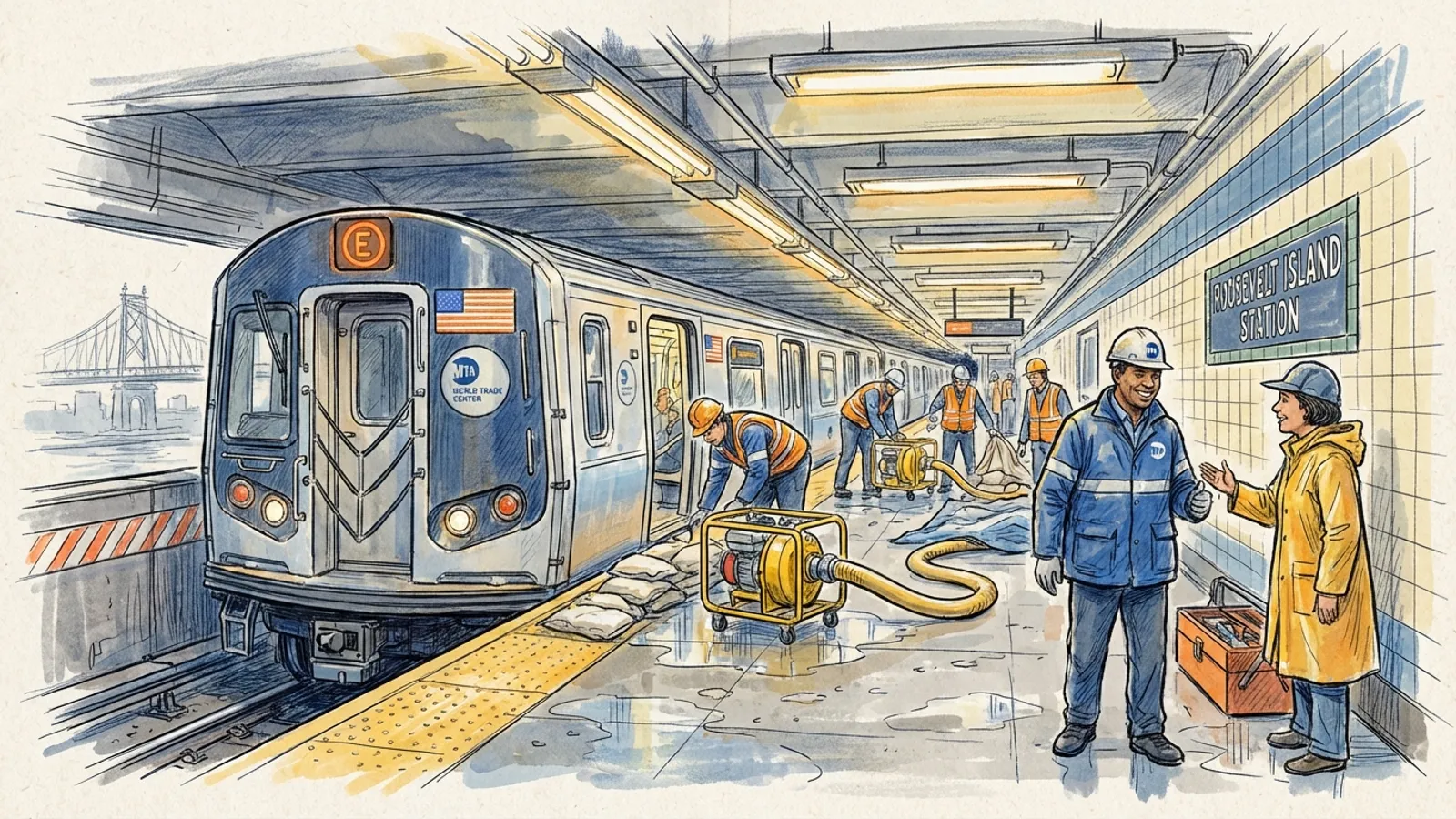 NYC Transit Preps for Nor'easter With Crews Ready