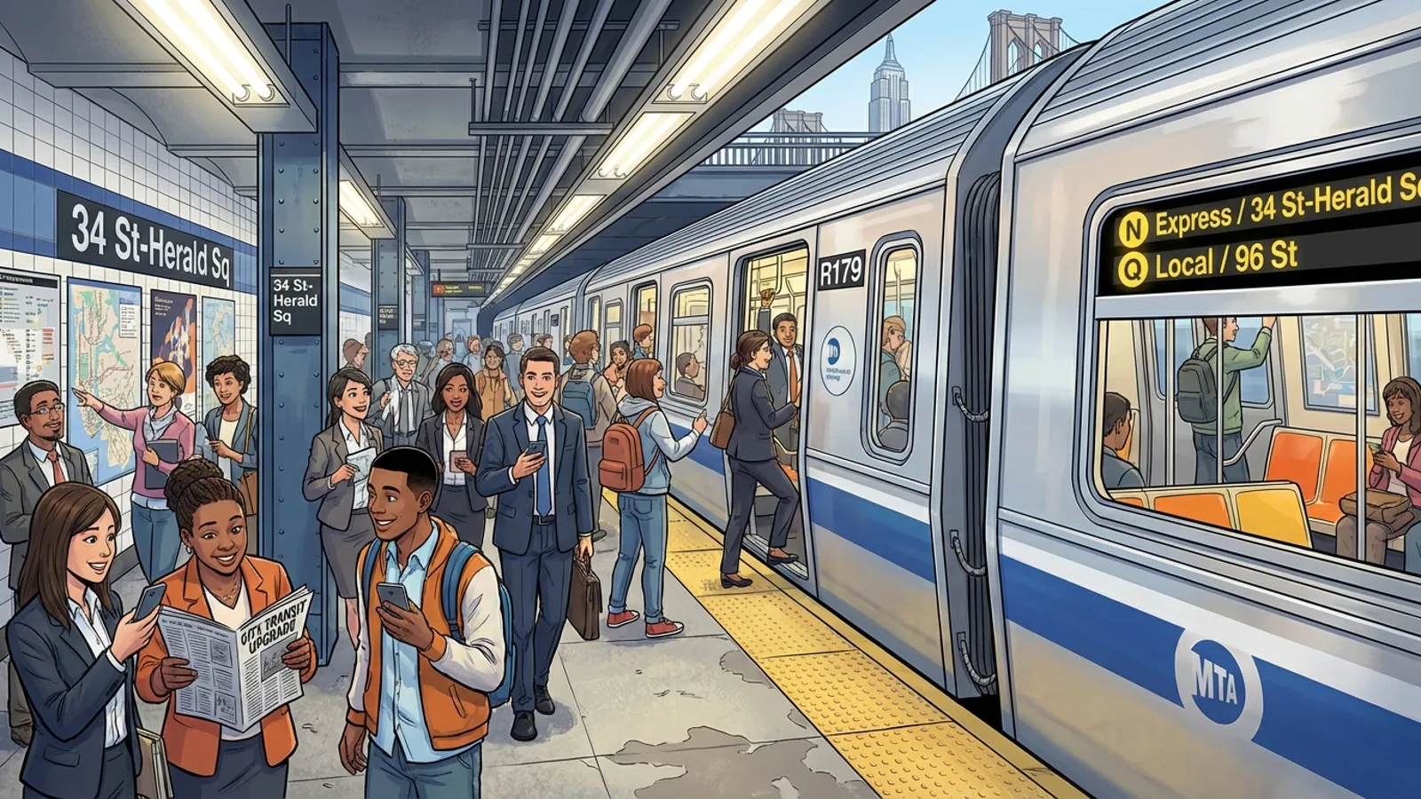 NYC Subway Hits 1 Billion Rides, Leading Transit Recovery