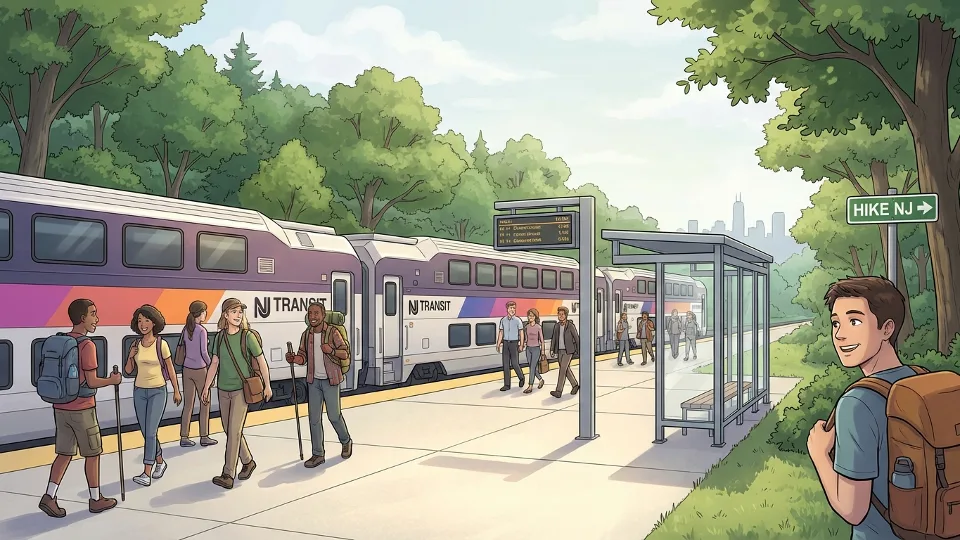 NJ TRANSIT Links NYC Riders to Trails Without Cars
