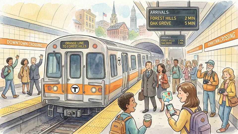 Boston MBTA Keeps Trains Running on Schedule