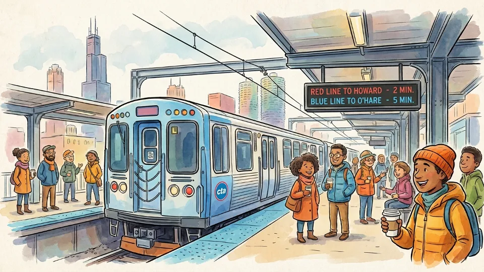 Chicago CTA Launches Weekly Service Updates for Riders