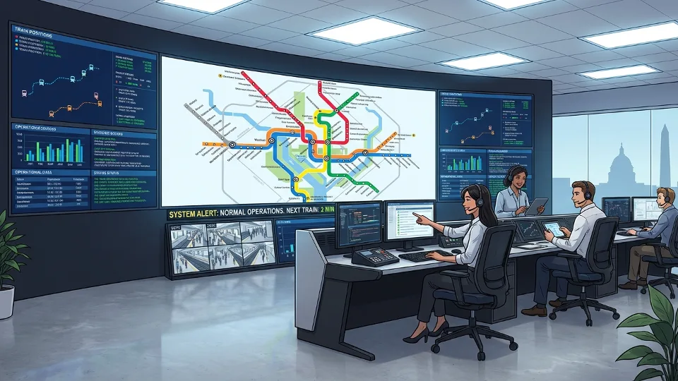 DC-Maryland-Virginia Metro Upgrades Staff Platform