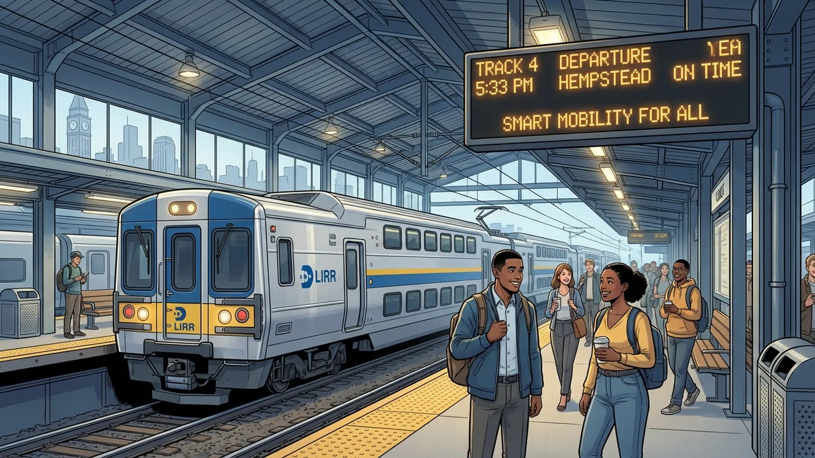 NYC LIRR Fixes Track Data — Better Info Ahead