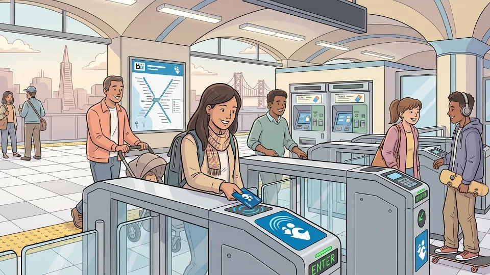 Bay Area Transit Goes Contactless This December