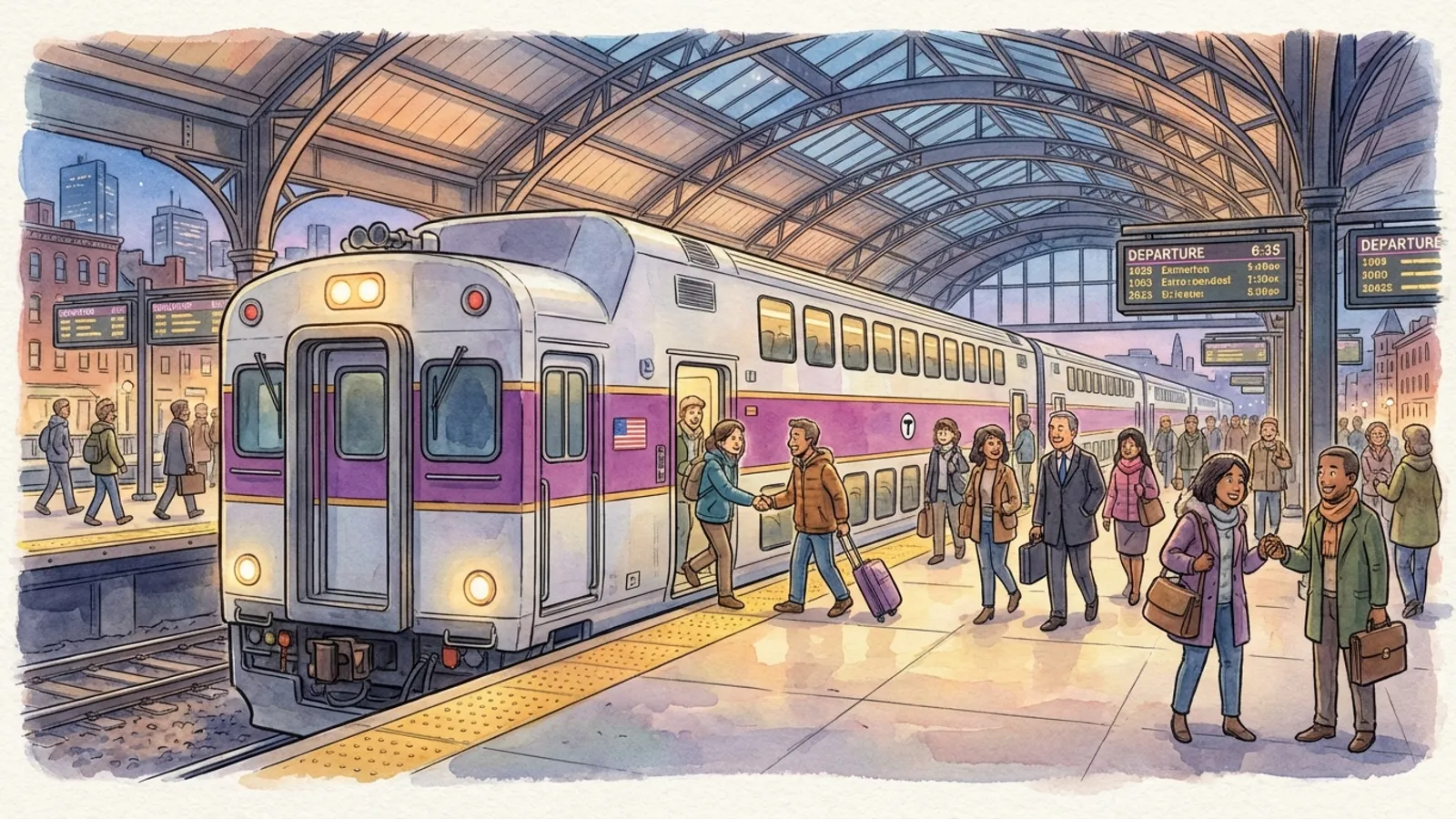 Boston MBTA Adds Evening Trains to Meet Rider Demand