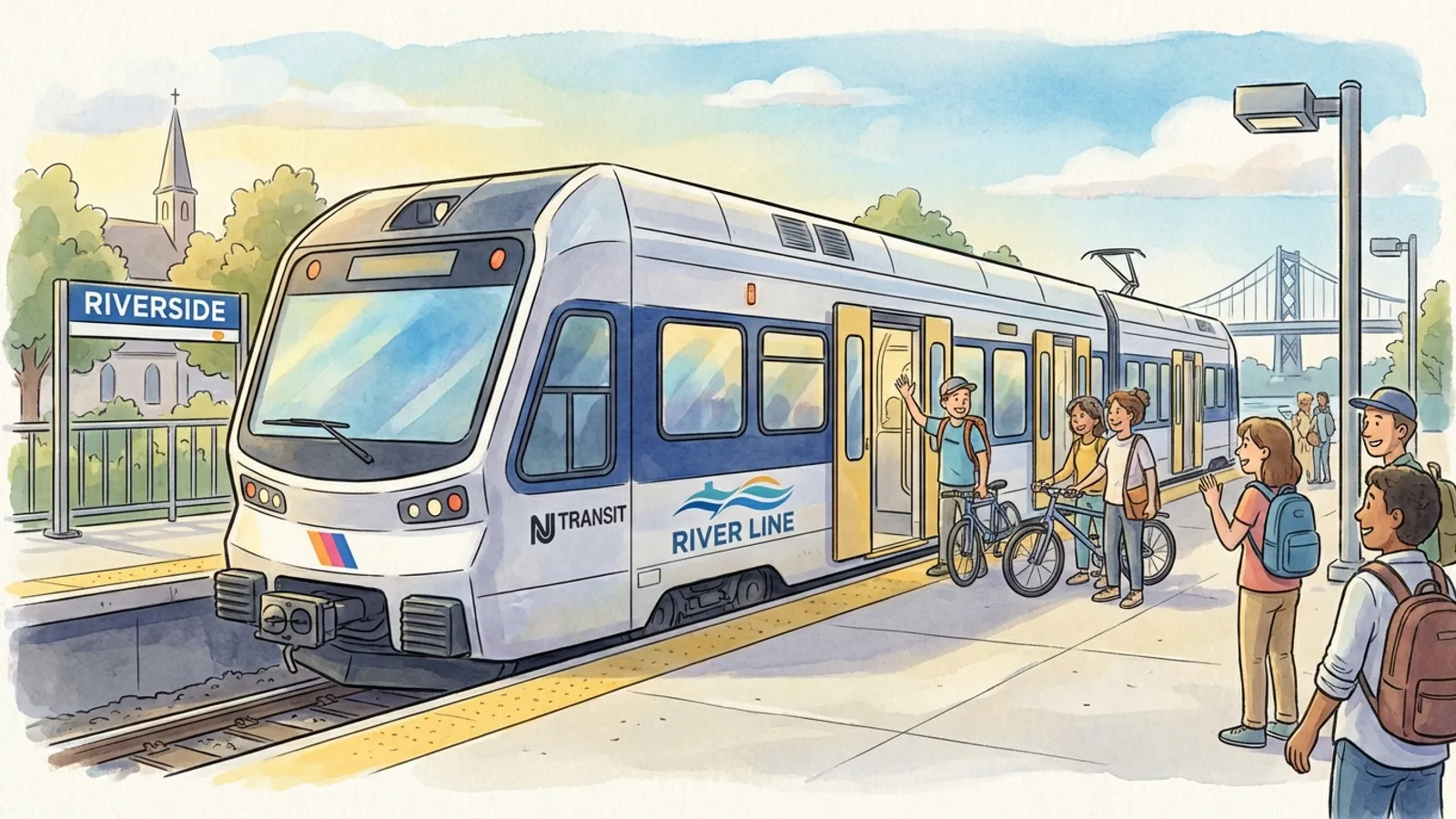 NJ TRANSIT Brings Safety Education to River Line