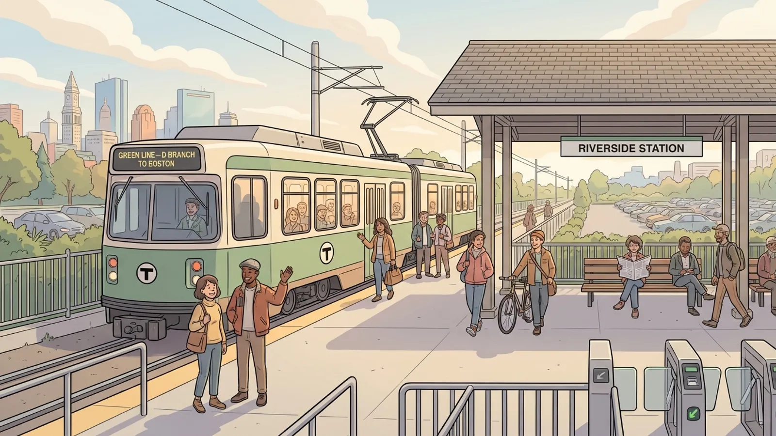 Boston MBTA Upgrades Three Lines to Boost Reliability