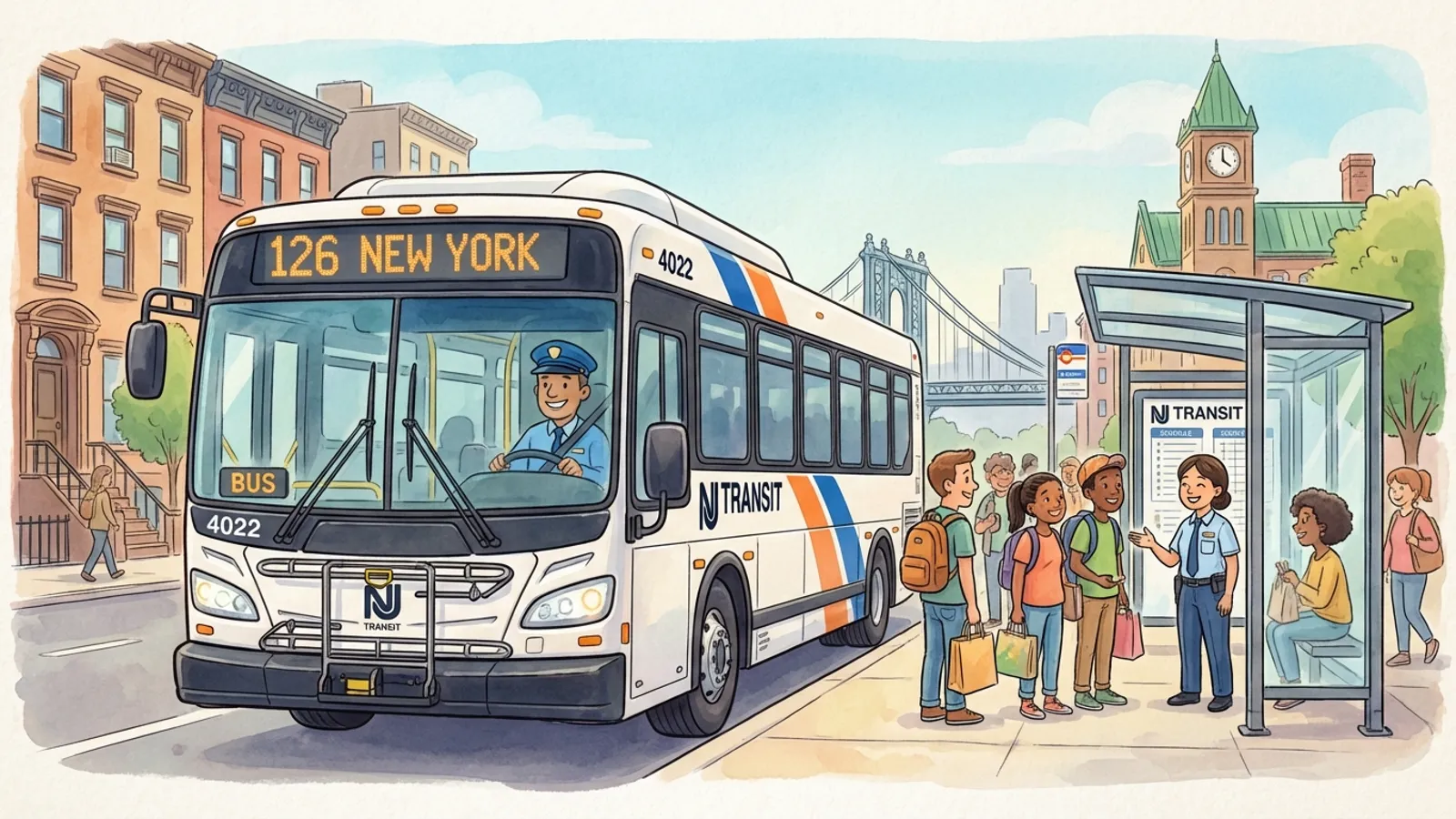 NJ TRANSIT Hiring Bus Drivers to Strengthen Service