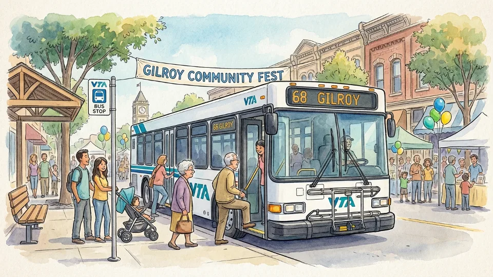 SF Transit Connects Community to Gilroy Cultural Festival