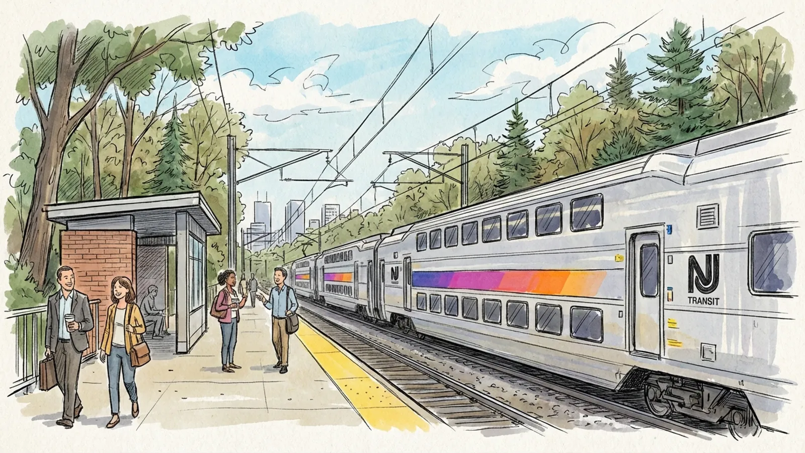 NJ TRANSIT Links Riders to Trails Without Cars