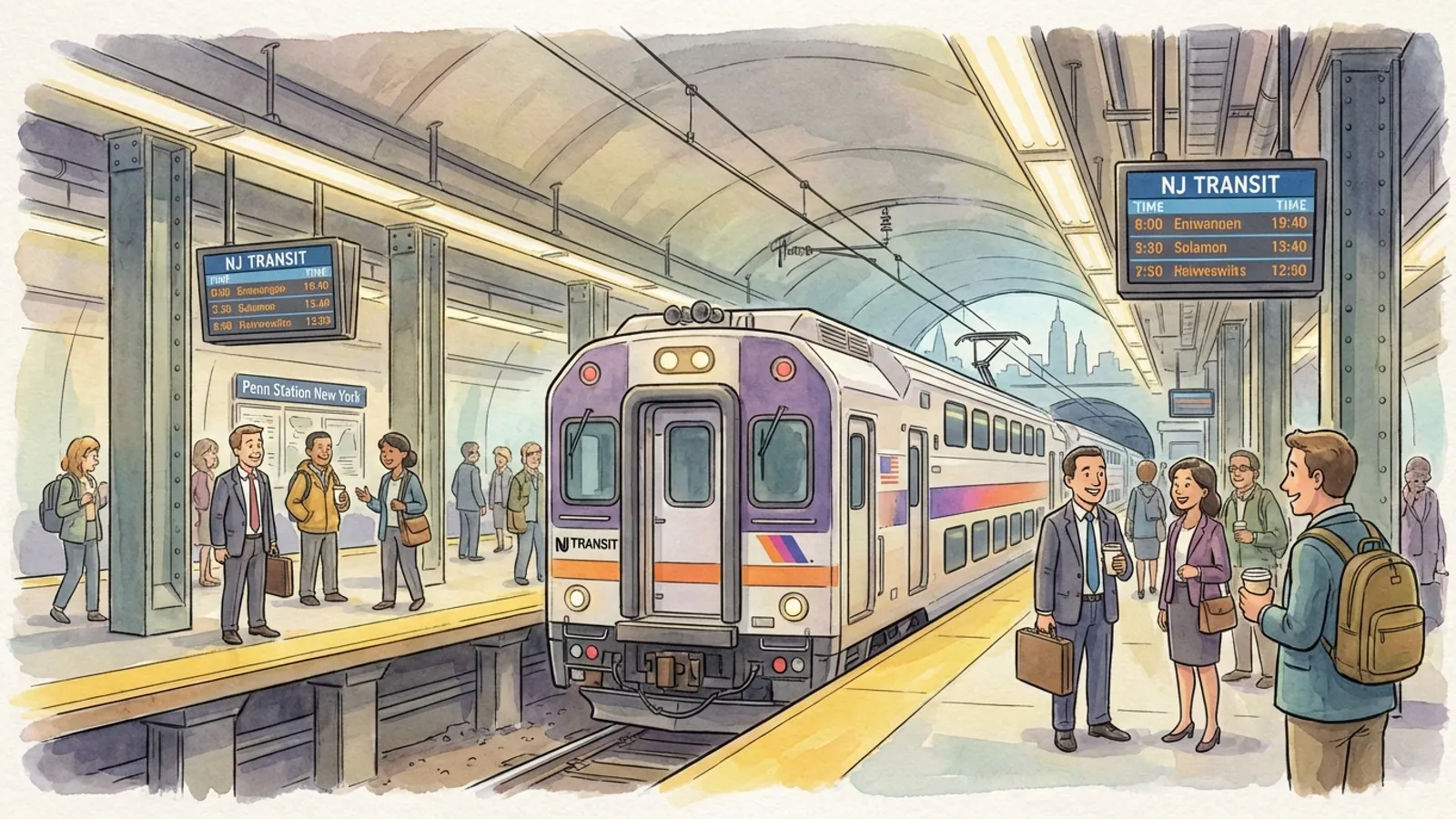 NYC Penn Station Delays Cleared, Service Restored