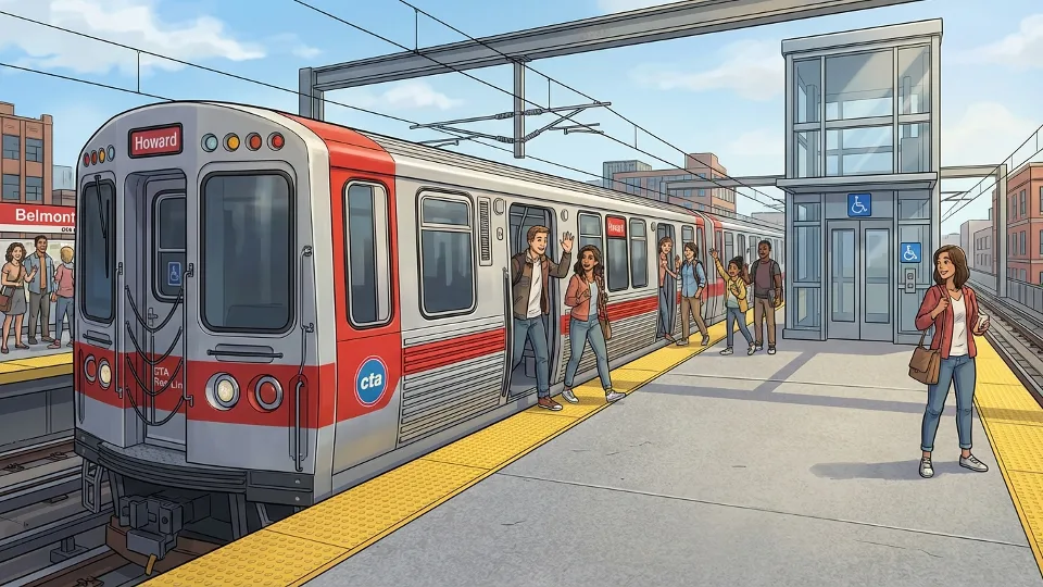 Chicago CTA Works to Restore Belmont Station Access