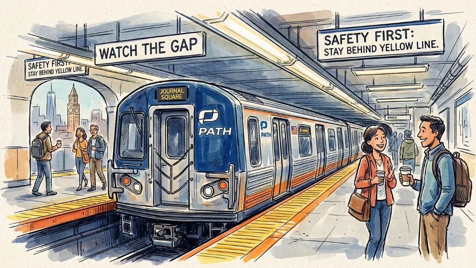 NYC PATH Riders Help Keep Trains Safe