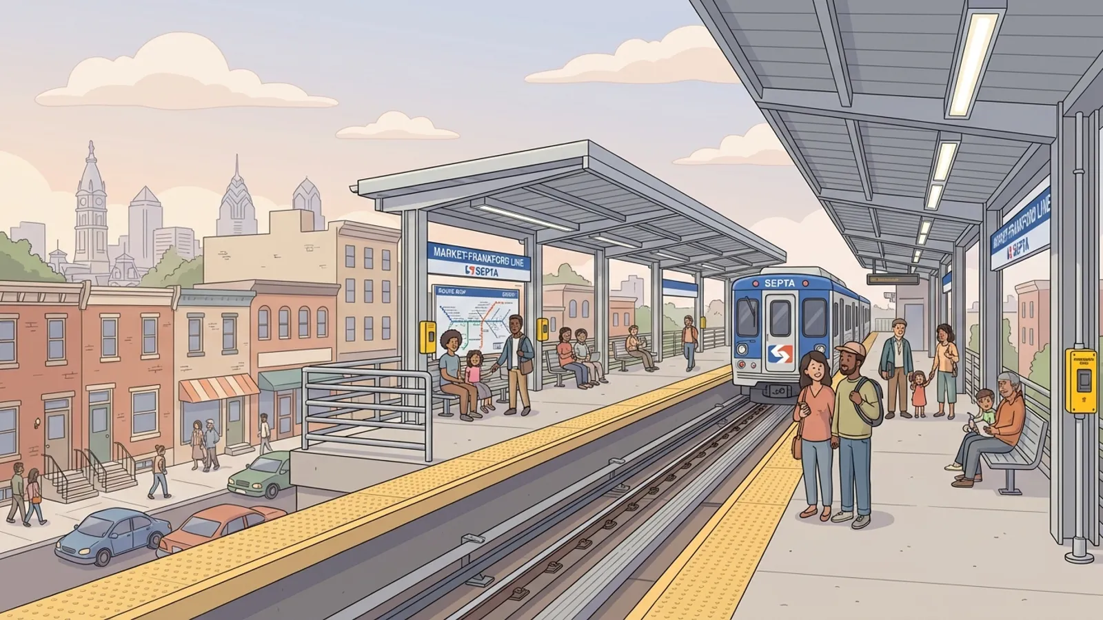 Philadelphia Bystander Saves Woman on SEPTA Tracks