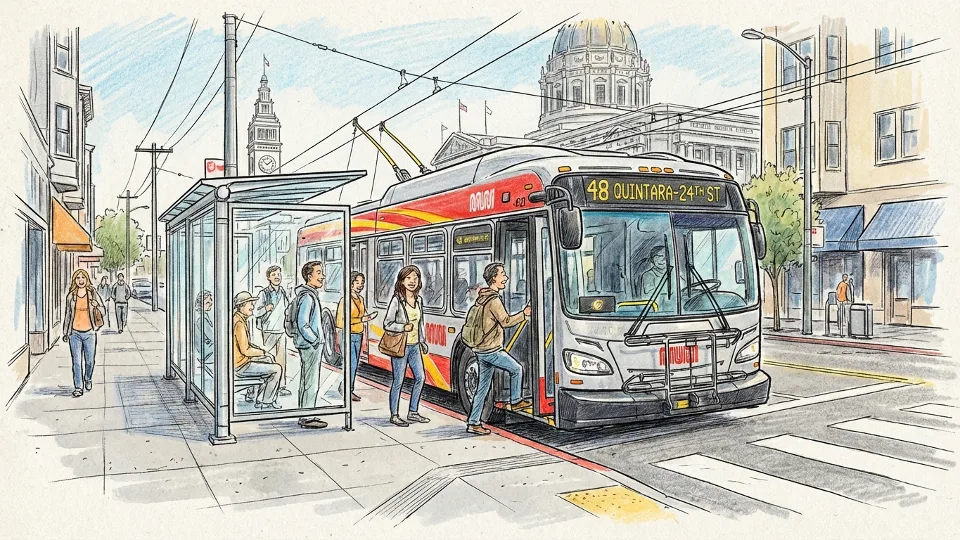 SF Route 48 Gets Safety Upgrades Under Vision Zero