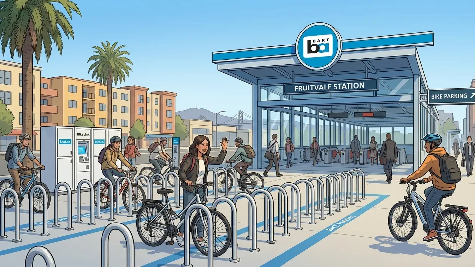 SF BART Adds Bike Lanes to Boost Station Access