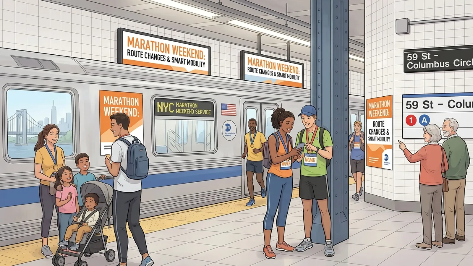 NYC Marathon Brings Transit Boost Nov. 2