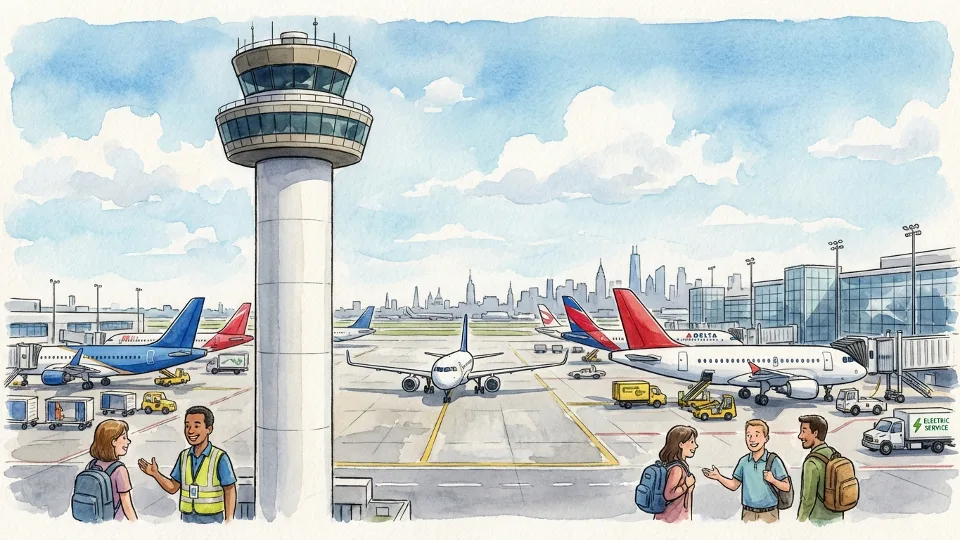 NYC Controllers Work Unpaid — But Keep Flights Safe