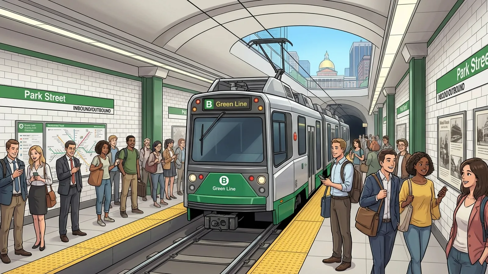 Boston Green Line Upgrades Safety Tech This Weekend