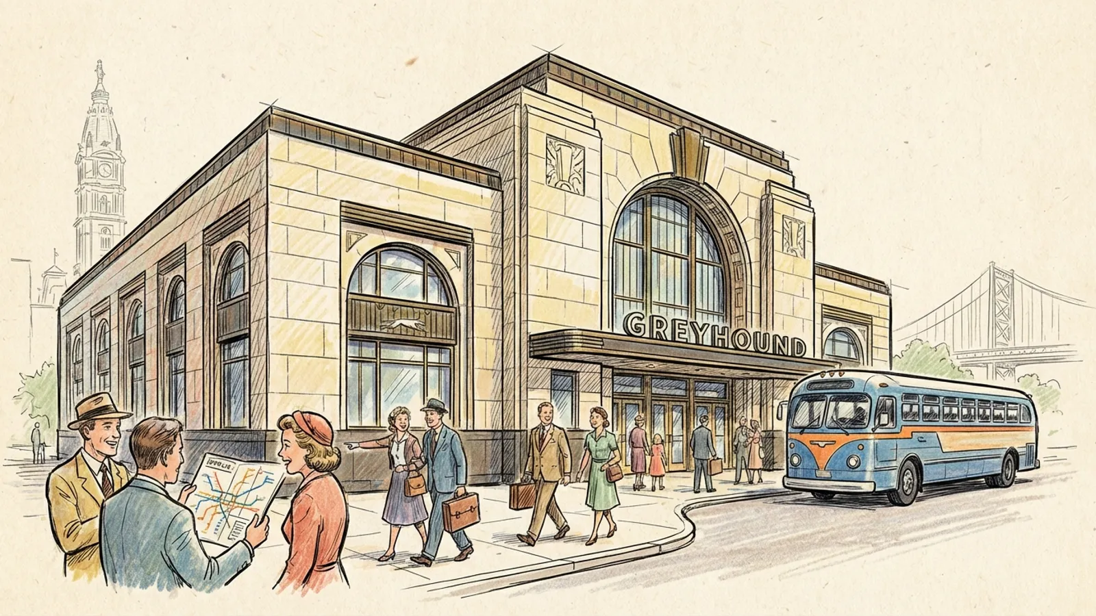 Philadelphia's Historic Bus Terminal Returns for 2026
