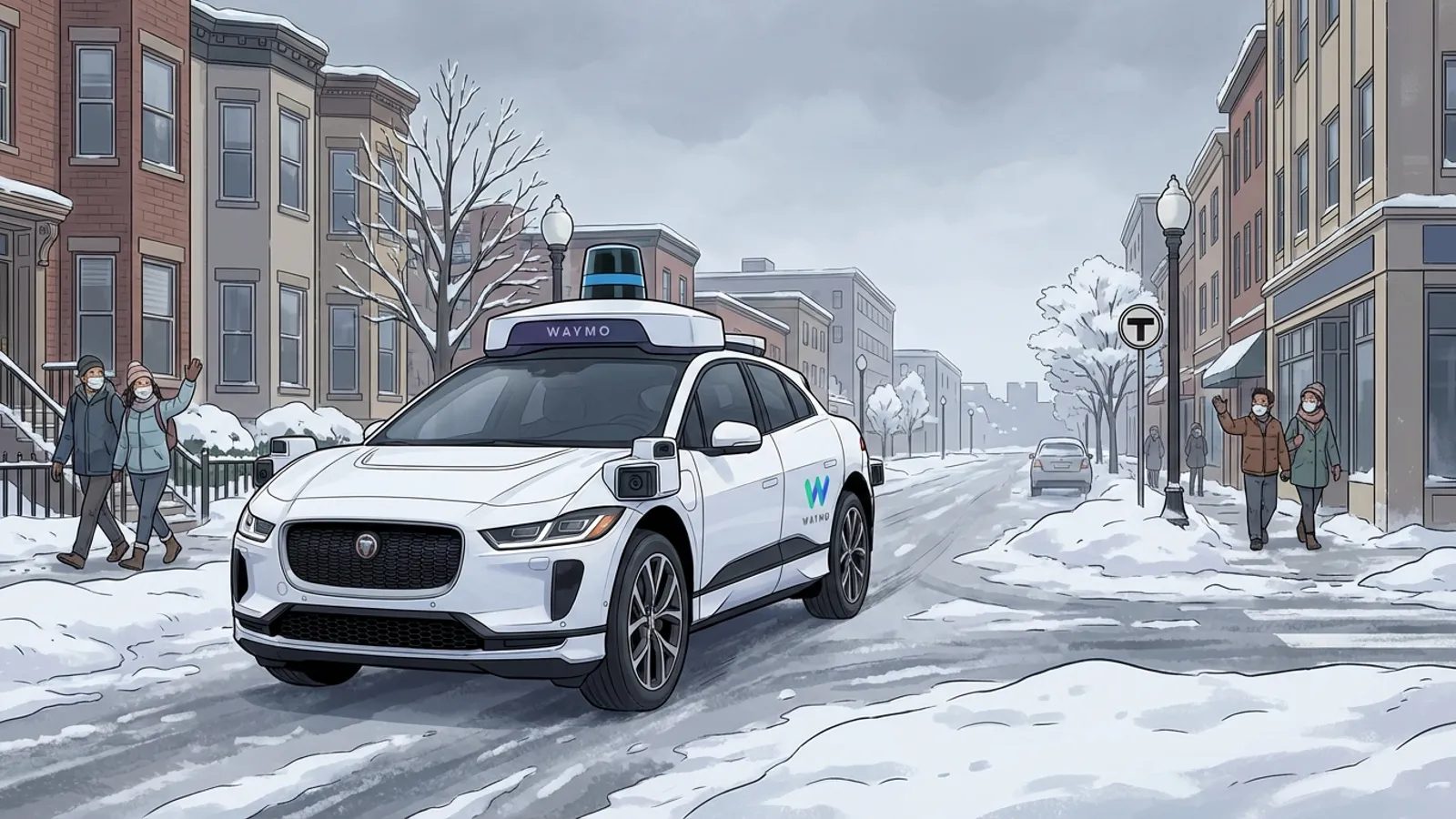 Boston Winter Tests Robotaxi Innovation
