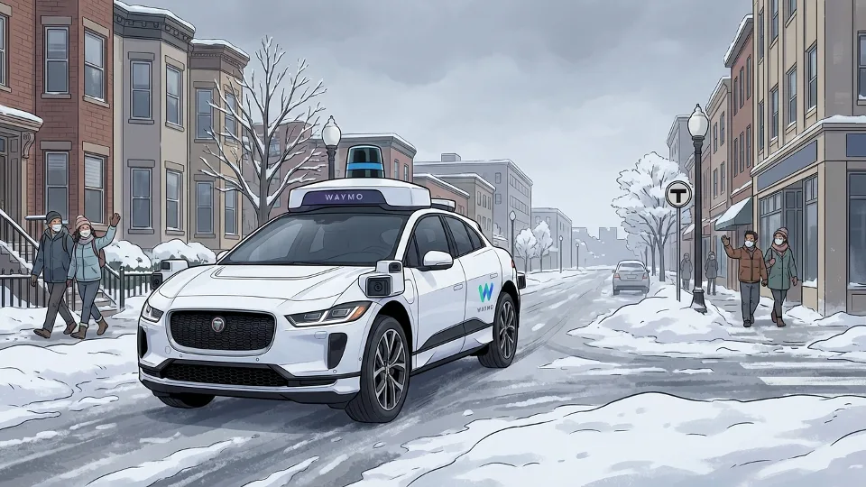 Boston Winter Tests Robotaxi Innovation